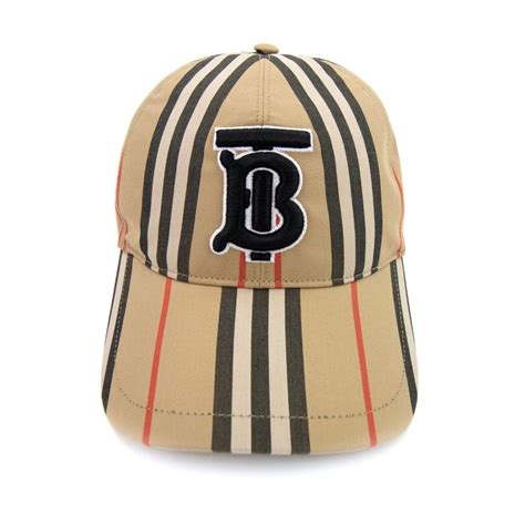 burberry icon stripe baseball cap|burberry hat size chart.